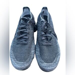 Nike Air Men's VaporMax Flyknit 2 Black Running Shoes